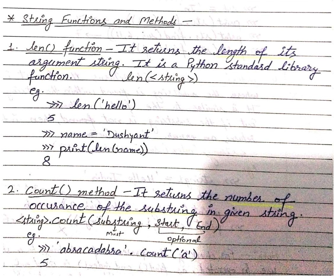 String operators in Python (Computer Science)